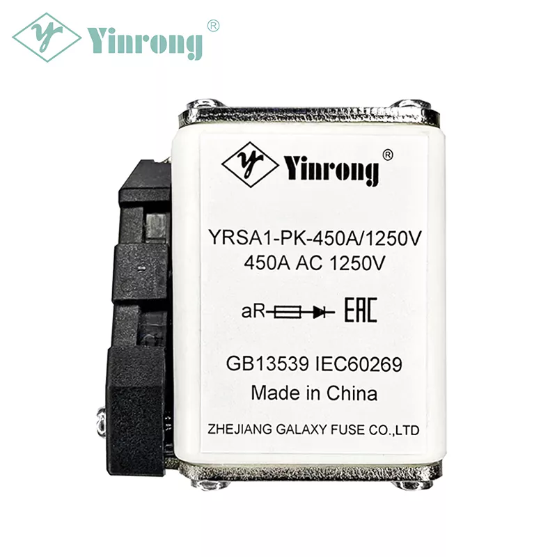 1250VAC 450A Квадратно тело Ultra Fast aR осигурувач